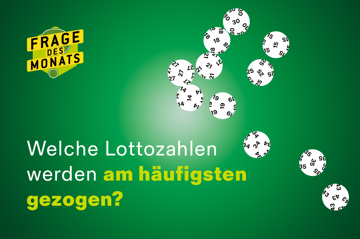 Animierte Lottokugeln vor grünem Hintergrund - WestLotto
