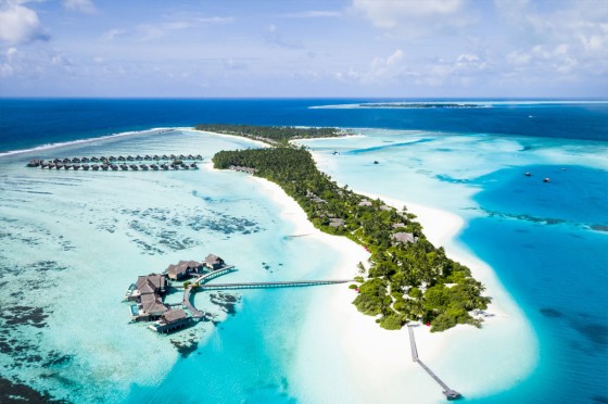 Luftaufnahme einer Insel auf den Malediven | Eurojackpot-Gewinnspiel Luftaufnahme einer Insel auf den Malediven | Eurojackpot-Gewinnspiel