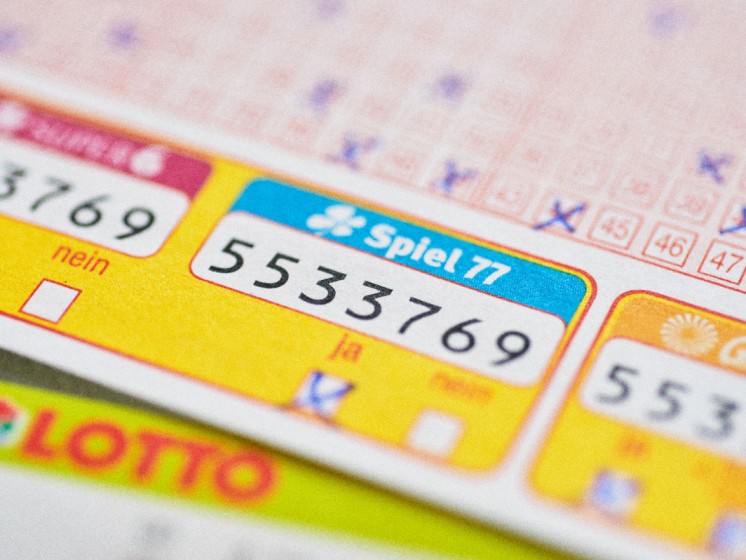 Teil eines Spielscheins mit angekreuztem Spiel 77-Feld | WestLotto