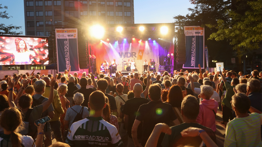 Konzert am Abend der NRW Radtour