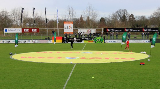 Das WestLotto-Mittelkreisschießen im Stadion | Fan-Aktion Regionalliga