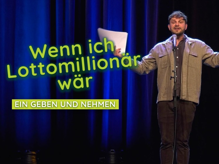 Poetry-Slammer auf der Bühne | WestLotto Poetry-Slam