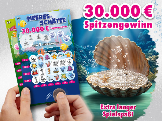 Teaser Rubbellos Meeeres-Schätze