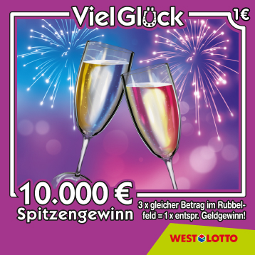 Spielschein Viel Glück Jahreswechsel 